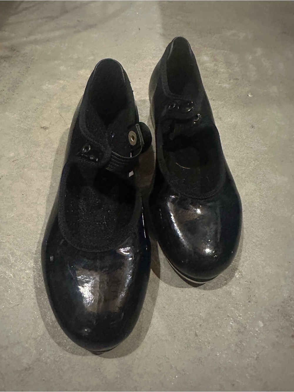 Bloch Black Patent Mary Jane Kids Tap shoes